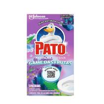 Pastilha Adesiva Pato com 3 und Game das Frutas - Desodorizador Sanitário Pastilha Adesiva Pato com 3 und Game das Frutas - Desodorizador Sanitário