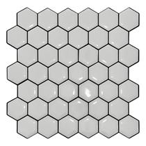 Pastilha Adesiva Resinada Colmeia Branca - 105 Placas para Rejunte Branco Pastilha Adesiva Resinada Colmeia Branca - 105 Placas para Rejunte Branco