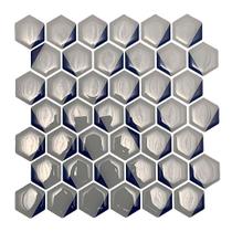 Pastilha Adesiva Resinada Colmeia Navy - Kit com 4 Placas 3M Pastilha Adesiva Resinada Colmeia Navy - Kit com 4 Placas 3M