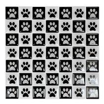 Pastilha Adesiva Resinada Decorada Patinhas - Kit com 4 Placas 3M Pastilha Adesiva Resinada Decorada Patinhas - Kit com 4 Placas 3M