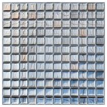 Pastilha Adesiva Resinada Mini Cromada - Kit com 4 Placas Adesivas 3M Pastilha Adesiva Resinada Mini Cromada - Kit com 4 Placas Adesivas 3M