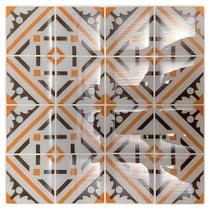 Pastilha Adesiva Resinada Portuguesa Geométrica - Kit com 4 Placas Adesivas 3M Pastilha Adesiva Resinada Portuguesa Geométrica - Kit com 4 Placas Adesivas 3M