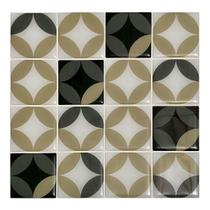 Pastilha Adesiva Resinada Preta, Bege e Branca - Kit com 4 Placas Pastilha Adesiva Resinada Preta, Bege e Branca - Kit com 4 Placas