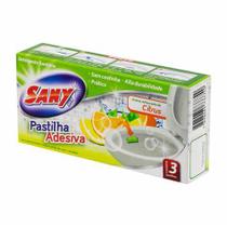 Pastilha Adesiva Sany Mix 3 Unidades Citrus