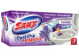 Pastilha Adesiva Sany Mix 3 Unidades Lavanda