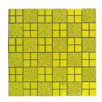 Pastilha Adesiva Vidro Decoração Banheiro Cozinha Gold 2