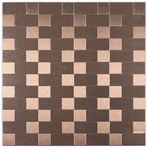 Pastilha Autoadesiva Metal Alumínio AL701 - METAL COBRE 30,4x30,4cm Pastilha Autoadesiva Metal Alumínio AL701 - METAL COBRE 30,4x30,4cm