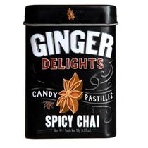 Pastilha Canadense Ginger Delights Spicy Chai 30g