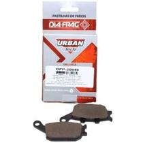 Pastilha CB 300 XJ6 XL 700V Transalp Traseira Com Abs - Diafrag Pastilha CB 300 XJ6 XL 700V Transalp Traseira Com Abs - Diafrag