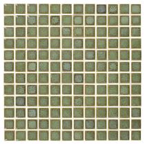 Pastilha Cerâmica Nefertiti Avocado 2X2 Placa 30X30cm - 1012020010 Pastilha Cerâmica Nefertiti Avocado 2X2 Placa 30X30cm - 1012020010