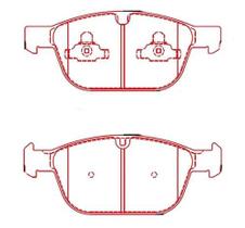 Pastilha ceramica volvo xc60 2010/2016dian