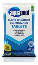 Pastilha Cloro Estabilizado Aqua Pool 200g Tratamento Piscina