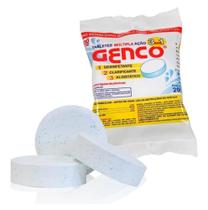 Pastilha Cloro Múltipla Ação 3 Em 1 Genco 200g Pastilha Cloro Múltipla Ação 3 Em 1 Genco 200g