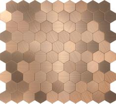 Pastilha De Alumínio Auto Adesiva Bronze Pastilha De Alumínio Auto Adesiva Bronze