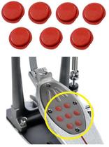 Pastilha de Borracha para Pedal Pearl Red Eliminator e Demon Drive NP-283RV/7 Traction Grip Pastilha de Borracha para Pedal Pearl Red Eliminator e Demon Drive NP-283RV/7 Traction Grip