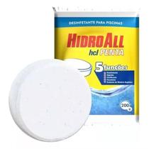 Pastilha de cloro em tablete 200g Penta Hidroall Pastilha de cloro em tablete 200g Penta Hidroall