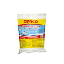 Pastilha de Cloro Estabilizado T-200 Genco Genclor - Tablete 200g Pastilha de Cloro Estabilizado T-200 Genco Genclor - Tablete 200g