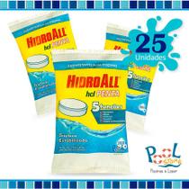 Pastilha De Cloro Hcl Penta Hidroall 200g- 25 Un