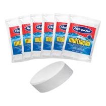 Pastilha de Cloro Multi Ação Hidroazul 200g para Piscinas