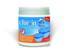 Pastilha de Cloro purificadora de água para consumo humano Clor-in 10.000 litros