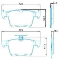 Pastilha de Freio Audi A3 Sedan 2013 a 2019 JURID HQJ-2327