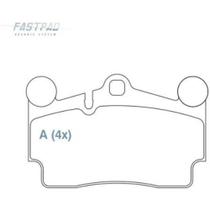 Pastilha de Freio Audi Q7 2006 a 2010 WILLTEC FP601 Pastilha de Freio Audi Q7 2006 a 2010 WILLTEC FP601