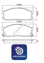 Pastilha de Freio Besta Bongo Sna805 N-886 0k70y3328z Pastilha de Freio Besta Bongo Sna805 N-886 0k70y3328z