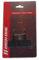 Pastilha de Freio Bicicleta Semi Metalica e Mola Compativel M395 M446 (HIGH ONE)