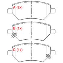 Pastilha de Freio Chery Celer 2013 a 2019 WILLTEC PW889