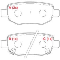 Pastilha de Freio Chery Tiggo 2 2018 a 2022 WILLTEC PW890