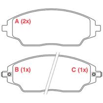 Pastilha de Freio Chevrolet Cobalt 2011 a 2018 WILLTEC PW965