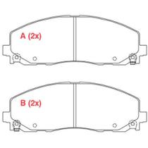 Pastilha de Freio Chrysler Town & Country 2008 a 2017
