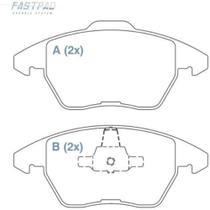 Pastilha de Freio Citroen C5 2008 a 2012 WILLTEC FP175