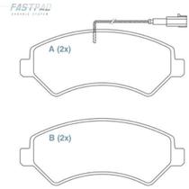 Pastilha de Freio Citroen Jumper 2018 a 2024 WILLTEC FP995 Pastilha de Freio Citroen Jumper 2018 a 2024 WILLTEC FP995