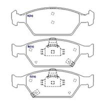 Pastilha de freio City 1.5 09/ New Fit 09/ - PFC100001 - Cofap Pastilha de freio City 1.5 09/ New Fit 09/ - PFC100001 - Cofap