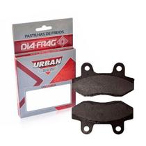 Pastilha de Freio Diafrag - Dafra Laser 150 Kasinski Comet 250 - Dianteira ou Traseira - Orgânica (Urban)
