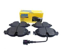 Pastilha de Freio Dianteira A3 Leon Golf 2012 em diante Jurid HQJ2326A sistema Bosch / Teves Com Alarme
