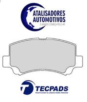 Pastilha de Freio Dianteira ASIA MOTORS Towner 1.0 2009 2010 2011 2012 2013 2015 2016 2017 2018 2019 2020... Em diante - Original TEC5852 (SYL1024)