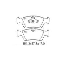 Pastilha de freio dianteira Bmw 120I 320I 2004 em diante SYL S1079