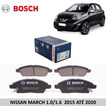 Pastilha de freio dianteira bosch nissan march 2020 bosch