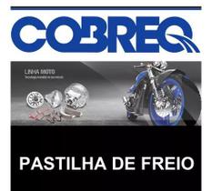 Pastilha de freio dianteira cobreq para cb500 / xt660 / bmw650 / mt03