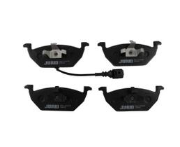 Pastilha de Freio Dianteira COM ALARME A1 A3 Leon toledo Beetle Bora Golf Jetta 1996 em diante Jurid HQJ2107A sistema Teves Girling