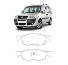 Pastilha de Freio Dianteira DOBLO 1.3 1.6 1.8 Cargo Passageiro EX ELX 16V 2001 até 2006/ 9