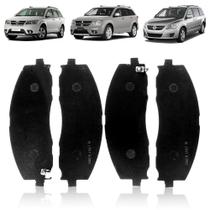 PASTILHA DE FREIO DIANTEIRA FIAT FREEMONT 2.0 2.4i 2012 À 2021 VW ROUTAN 3.6 2012 À 2021 DODGE JOURNEY 2012 À 2013