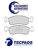 Pastilha de Freio Dianteira FIAT Grand Siena 1.4 Palio Novo 1.0 1.4 2012, 2013, 2014, 2015, 2016, 2017, 2018, 2019, 2020 em diante - Original TEC5209
