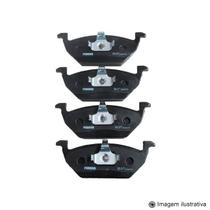 Pastilha de Freio Dianteira Golf 1.6 / 2.0 ( Brasil ) 04-02 / ... Polo 1.0 16V ( Aro 14" ) 02 / ... sem Alarme com Anti Ruido