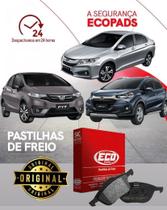 Pastilha de freio dianteira honda new city 1.5 new fit 1.5, wrv 1.5, 2015 2016 2017 2018 2019