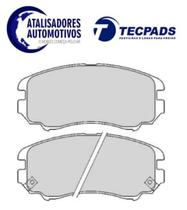 Pastilha de Freio Dianteira HYUNDAI Sonata 2.0 GLS, Sonata 2.7, Sonata 3.3 2001 2002 2003 2004 2005 2006 2007 2008 2009 2010 2011 2012 2013 2014 2015.