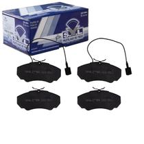 Pastilha De Freio Dianteira Jumper 2001 A 2009 / Ducato 2001 A 2009 / F250 1998 A 2012 / F350 1998 A 2011