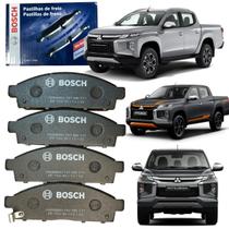 Pastilha De Freio Dianteira L200 Triton 2006 a 2020 Pajero Dakar 2008 a 2020 Bosch